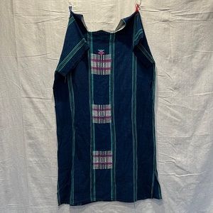 Vintage embroidered huipil dress